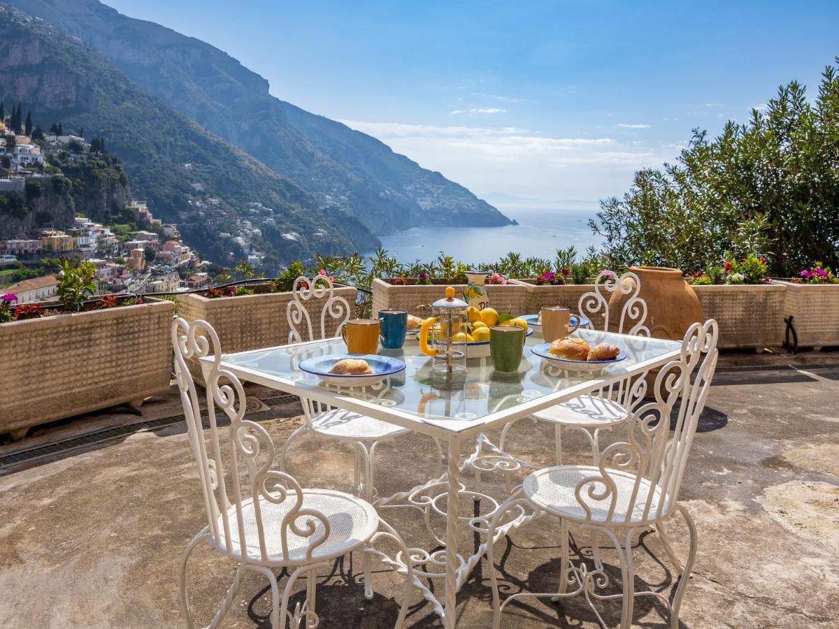 Vila Rosa House - Breathtaking View Of The Amalfi Coast Positano Exteriér fotografie