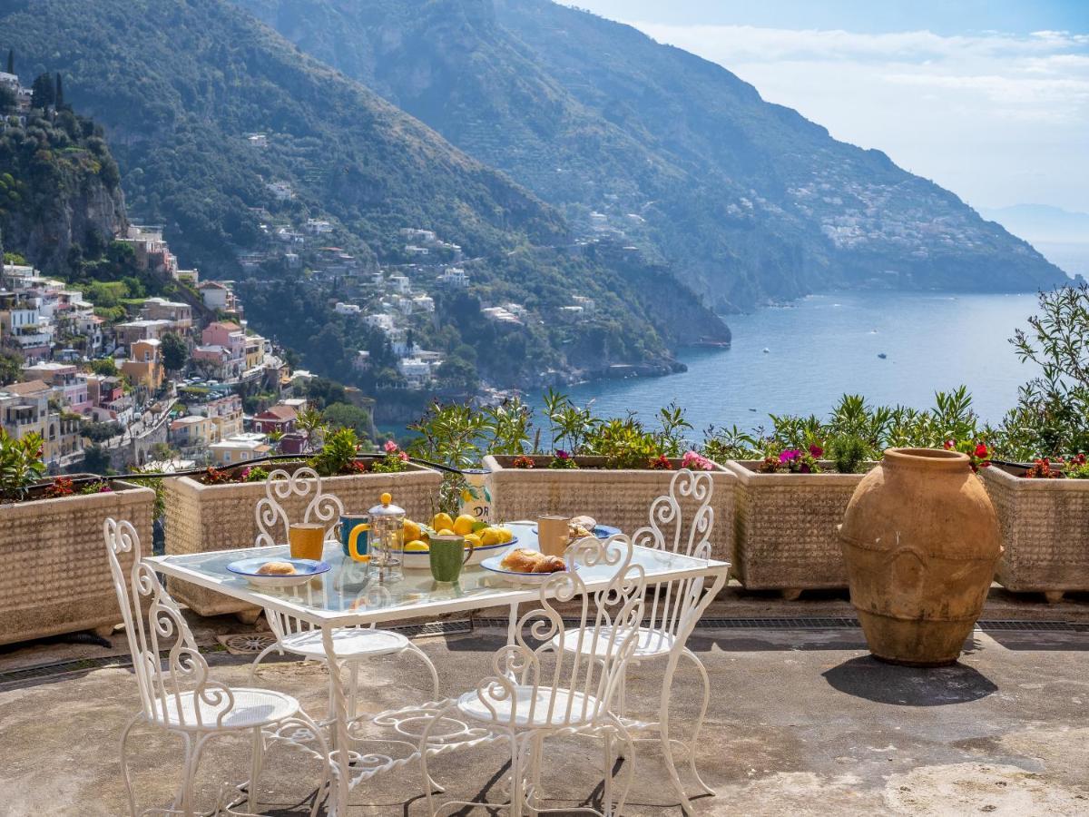 Vila Rosa House - Breathtaking View Of The Amalfi Coast Positano Exteriér fotografie