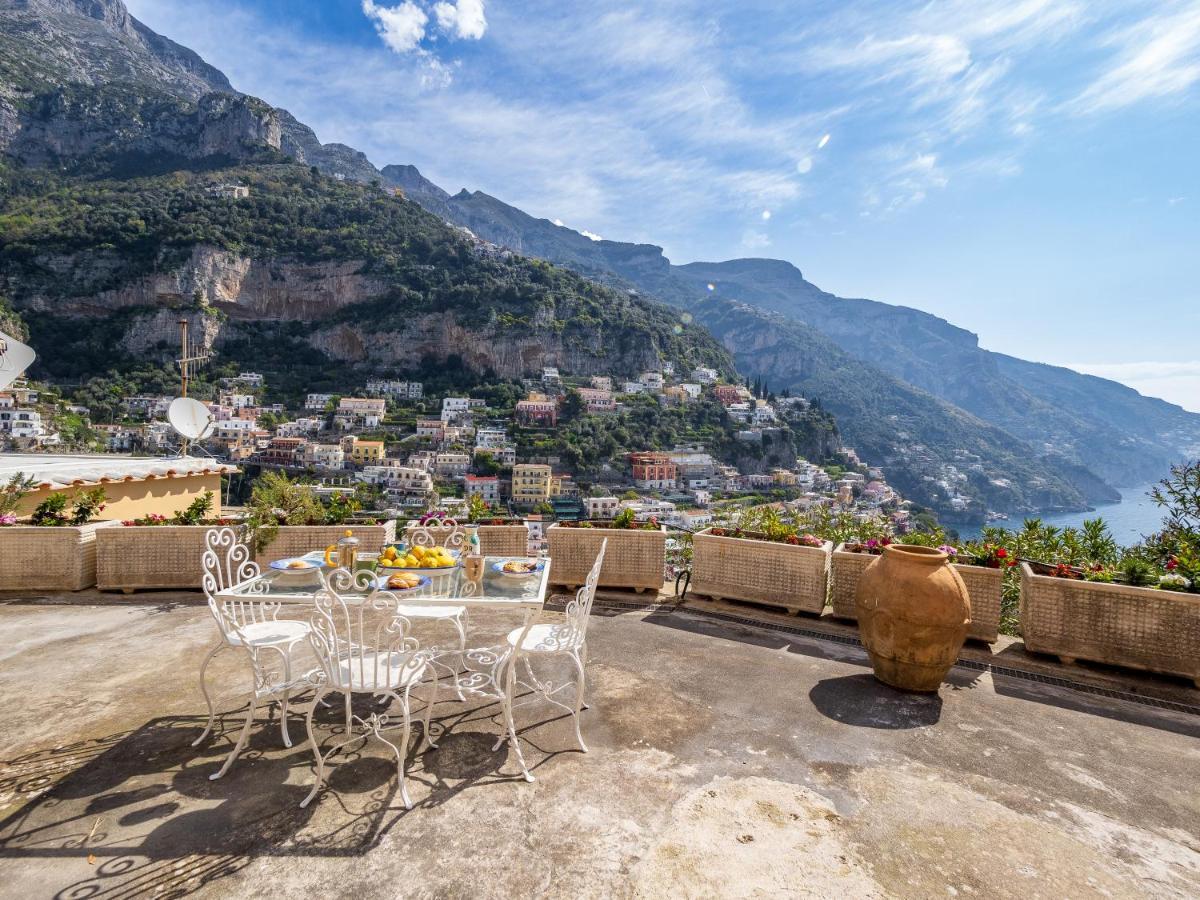 Vila Rosa House - Breathtaking View Of The Amalfi Coast Positano Exteriér fotografie