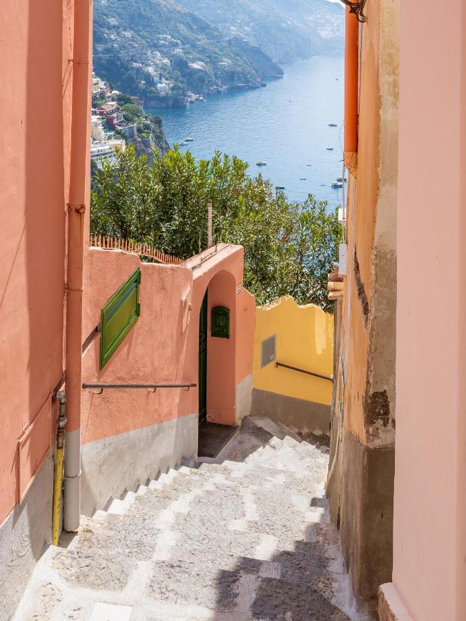 Vila Rosa House - Breathtaking View Of The Amalfi Coast Positano Exteriér fotografie