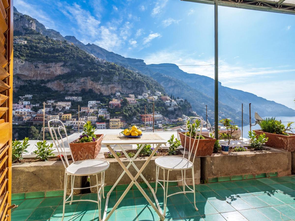 Vila Rosa House - Breathtaking View Of The Amalfi Coast Positano Exteriér fotografie