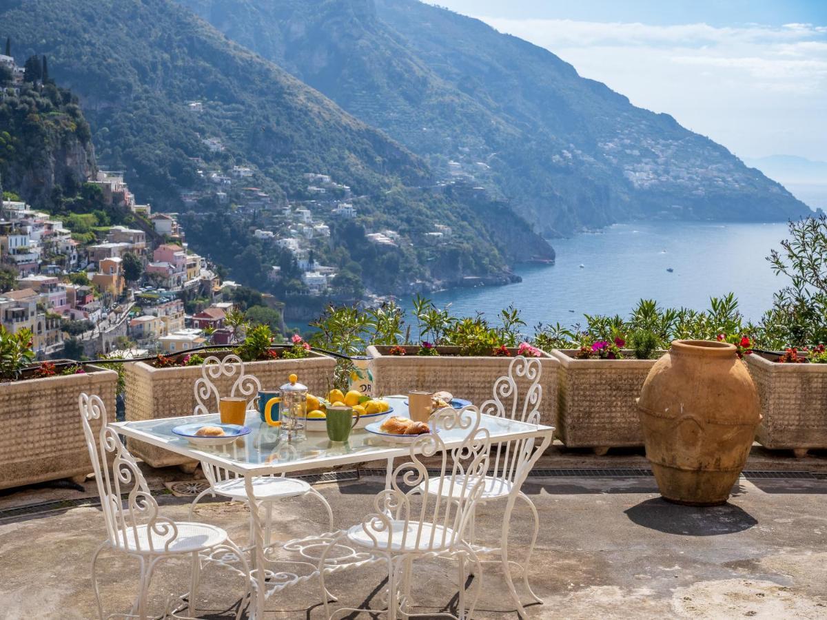 Vila Rosa House - Breathtaking View Of The Amalfi Coast Positano Exteriér fotografie