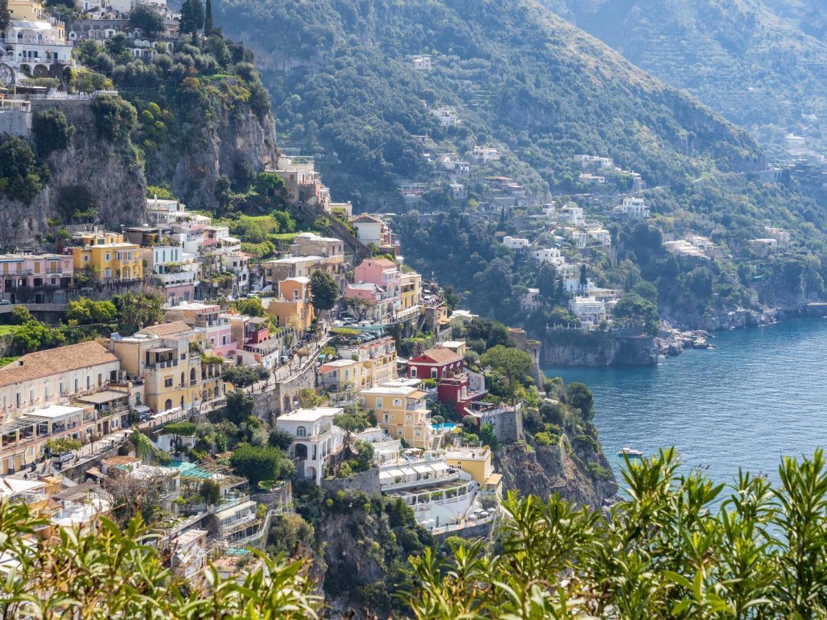 Vila Rosa House - Breathtaking View Of The Amalfi Coast Positano Exteriér fotografie