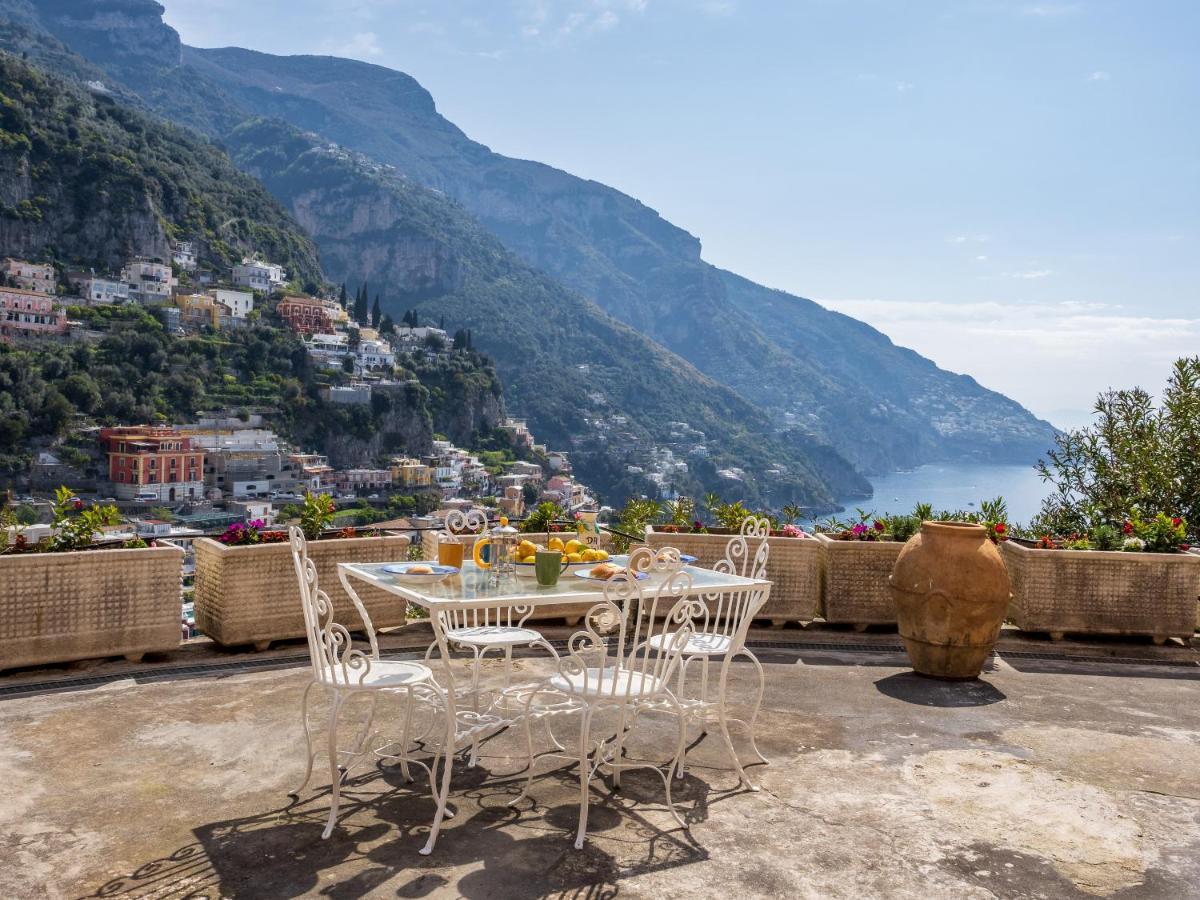 Vila Rosa House - Breathtaking View Of The Amalfi Coast Positano Exteriér fotografie