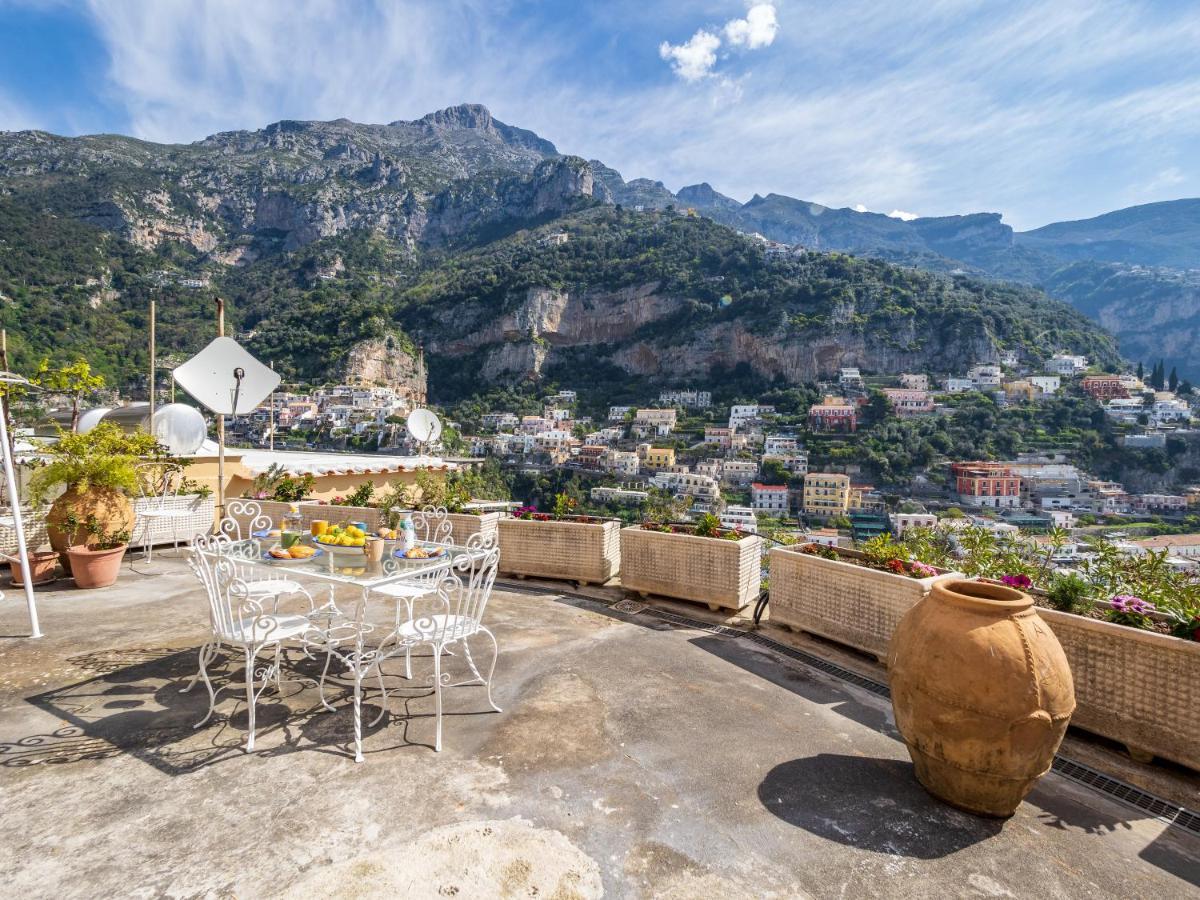 Vila Rosa House - Breathtaking View Of The Amalfi Coast Positano Exteriér fotografie