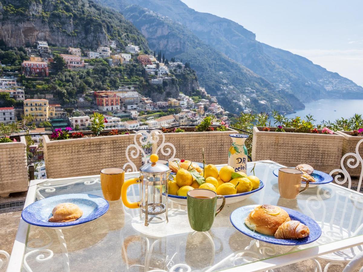 Vila Rosa House - Breathtaking View Of The Amalfi Coast Positano Exteriér fotografie