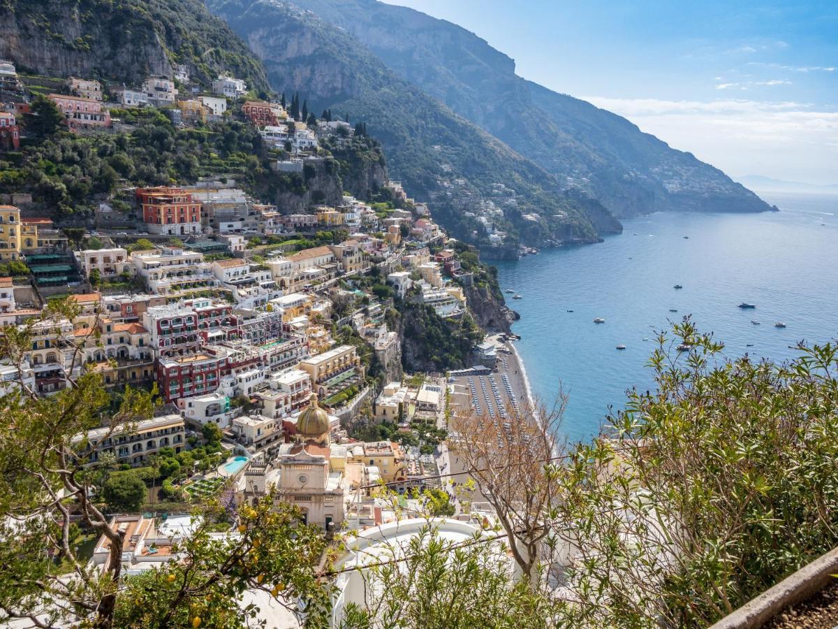 Vila Rosa House - Breathtaking View Of The Amalfi Coast Positano Exteriér fotografie