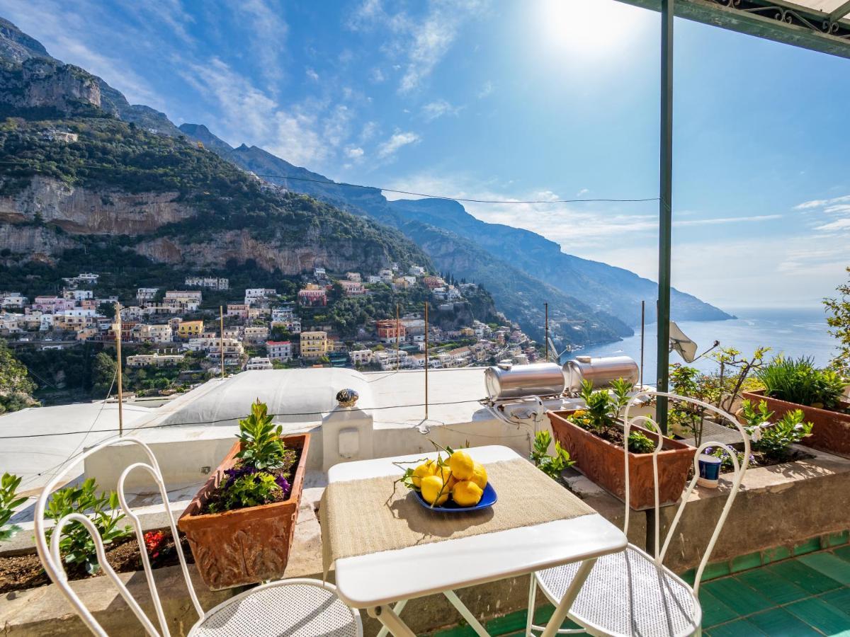 Vila Rosa House - Breathtaking View Of The Amalfi Coast Positano Exteriér fotografie